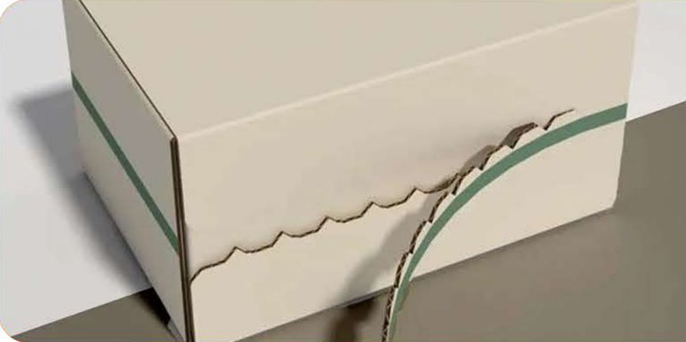 Carton with a tear-strip opening